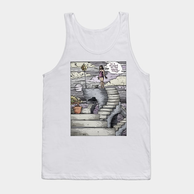 Night Lands Tank Top by Froobius